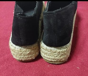 sinsey farmerke: Crne ženske espadrile sa platformom - Gornjište: kombinacija crnog — 2