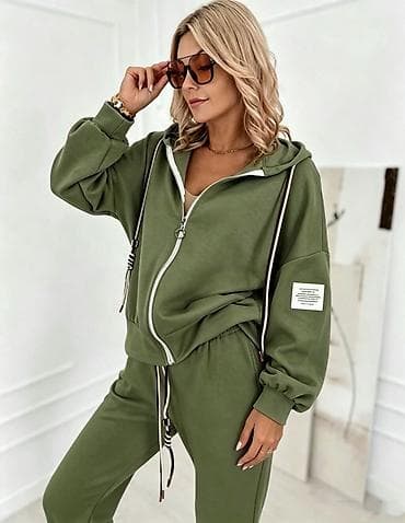 roze tn: Ženski komplet trenerke sa kapuljačom – 2 dela

-3400din
SM L XL — 6