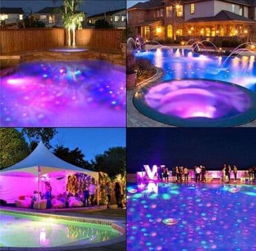 Bazeni i oprema: Lampa za bazene Disk lampa za fontane LED lampa RGB   Plutajuća Led — 3