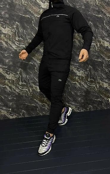 lacoste crne patike: Komplet, 2XL, Lacoste, bоја - Šareno, Poliester — 2