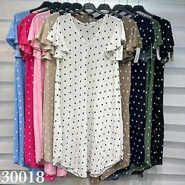 o bag torbe: Haljina na tufne, model 30018 - Kroj: midi dužina, A-linija, lagano — 4