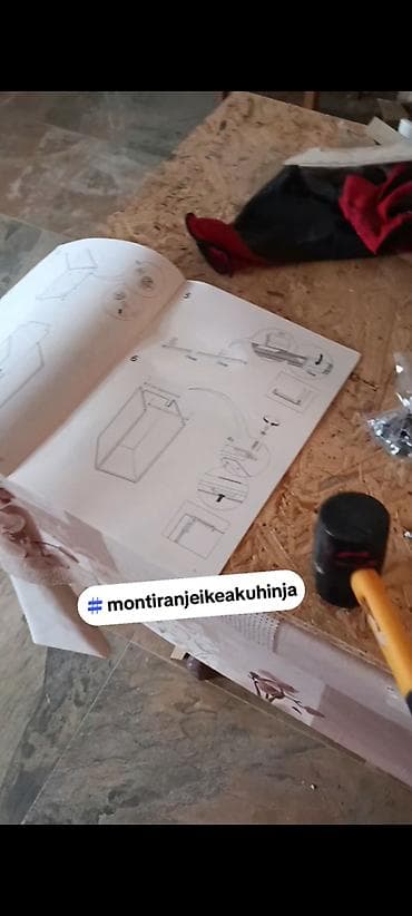 samostojeća kuhinja: Formiranje Ikea Kuhinjskih elemenata sa ili bez montaze kao i ostalih — 3