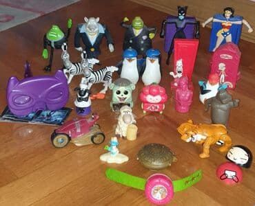 Igracke iz meka McDonalds na komad 100 -200 din kako koja
