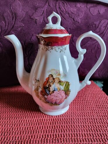 Antikviteti: Servis za kafu,nov,Fena porcelan nemacki 70te. Servis za 6 osoba — 17