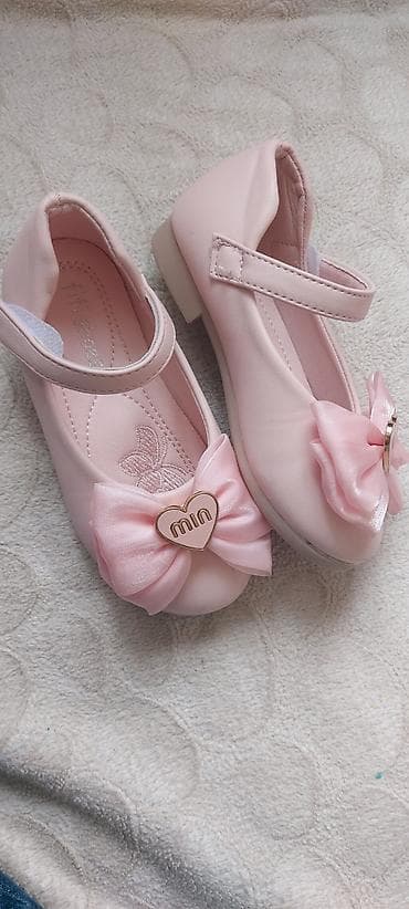 patike letnje: Dečije baletanke – roze; veličina 26 - Model: baletanke sa remenčićem — 3