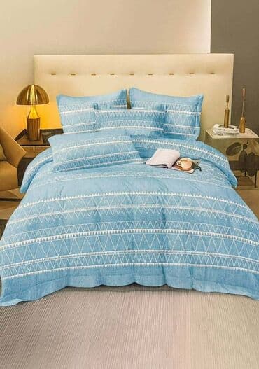 dimenzije jastucnica: Bračna, Pamuk, bоја - Šareno — 1