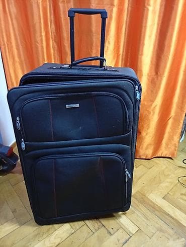 kopija mona torbi: Veliki kofer na točkiće sa teleskopskom ručkom. oko 75 50 30 — 1