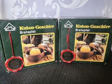 starbucks solje cena: Jabuke nove,vinraz za pecenje,hrane Frieslend Nemacka. Nemacke posude — 12