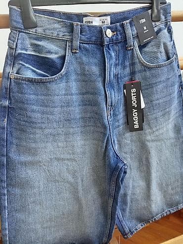 kacketi na veliko: NOVE džins bermude (baggy jorts) New Yorker, vel M, 100 %pamuk, imaju — 1