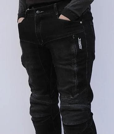 Men's Clothing: Crne muške farmerke sa modernim dizajnom, idealne za svakodnevno — 10