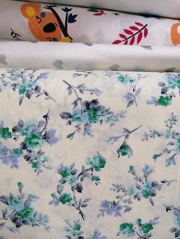 Posteljina pamuk turski 100 % Dužina i širina po meri. Obrađene ivice