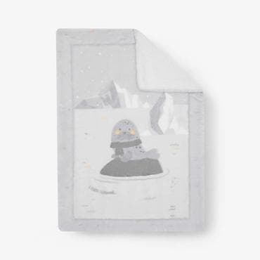 polovne seckalice za granje: KikkaBoo Super Soft Sherpa baby ćebence 80x110 – Seally Me Toplo i — 1
