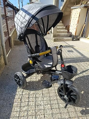 obim glave kod dece: Dečji tricikl/kombinovana guralica sa tendom – FABI BABY Dete nije — 4