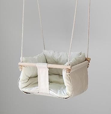 Ljuljaška za decu HOME LUX BABY BEIGE Udobna i bezbedna dečija