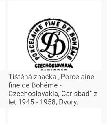 polovni servisi za rucavanje: Servis za torte,kolace iz 1945 do 1958godine. Bohemija Carlsbad — 3