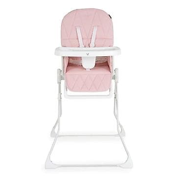 hranilica za bebe ikea: Cangaroo Stolica za hranjenje Waffle – Pink (šifra: CAN3145-70) — 3