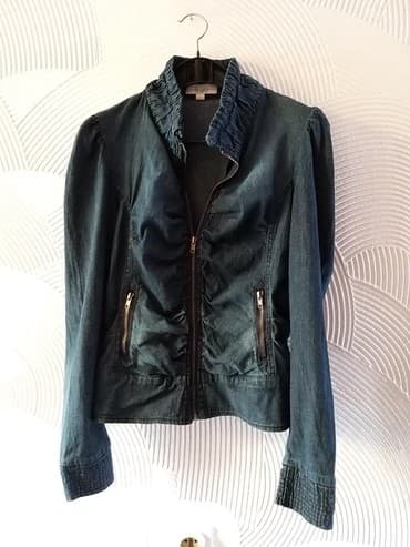 muške zimske jakne sa krznom: Nova Tesini biker jacket 40 Boja: Plava Dužina: Kratka — 4