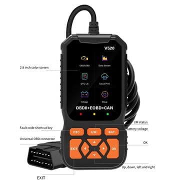 univerzalna dijagnostika: V520 OBD2 Univerzalna Auto Dijagnostika Poboljšani dijagnostički alat — 9