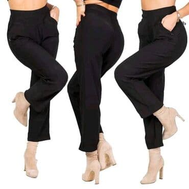 ženske pantalone: Zenske pantalone postavljene krznom Termo robne marke Ideal u — 1