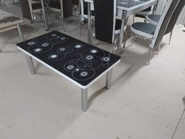 idea sto i stolice: Sto - 80cm Metal noge Ploca univer Staklo 4mm stolica - metal - eko — 14