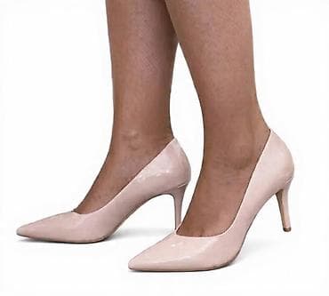 bata zenski novcanici: Elegantne ženske salonke – nude/boja pudera - Klasičan špicasti vrh - — 1