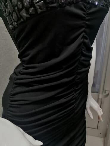 lindex haljine 2022: S (EU 36), color - Black, Without sleeves — 3