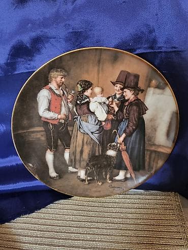 ikea jastucnice ukrasne: Tanjiri novi za na zid 1988god.Lilijen porcelan Austrija. Tanjiri za — 9