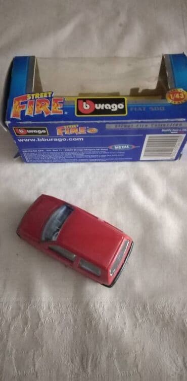 gramofonske ploce beograd: Burago Fiat Cinqvecento1:43. ITALY,NOV U KUTIJI — 4