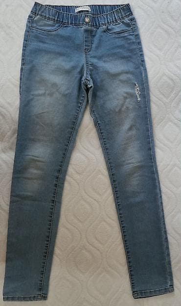 Ženske skinny farmerke sa elastičnim pojasom - Kroj: uske (skinny)