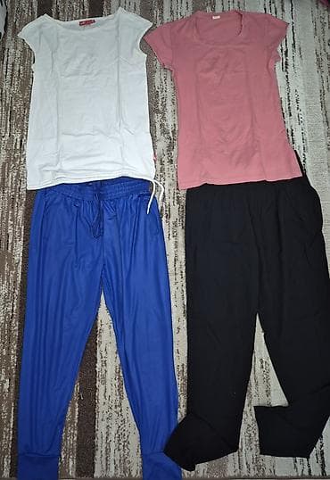 unisex majice sa štampom: Paket ženske garderobe – majice, pantalone i haljina Sadržaj: - — 4