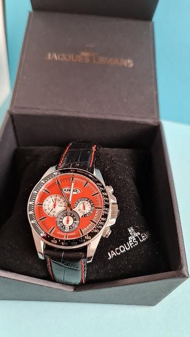 stalak za cigarete: Jacques Lemans muški hronograf sat - Model: 1-1674 (utisnuto na — 6