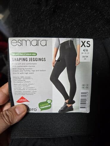 Košulje, bluze i tunike: XS, Likra, bоја - Crna, Jednobojni — 2