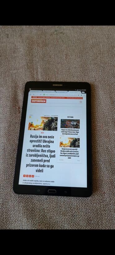 baterija za laptop cena: Tablet kao nov bez mane sve radi ima za sim karticu,veliki 10 inca — 9