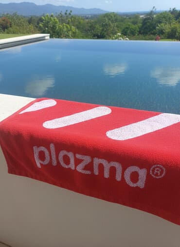 ljuljaske za dvoriste kupujemprodajem: Peškir za plažu, Jednobojni, bоја - Crvena — 1