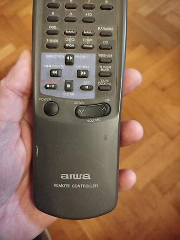 Auto elektronika: Daljinski za Aiwa Aiwu radio liniju.Ispravan.Koristi deblje — 3