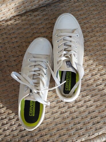 replay is more patike: Converse, 38, color - White — 9