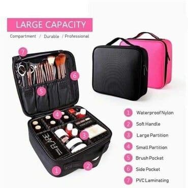 Torba za sminku CENA 2200 din Dvoslojna kozmeticka torba Ova torba na lalafo.rs Torba za sminku CENA 2200 din Dvoslojna kozmeticka torba Ova torba