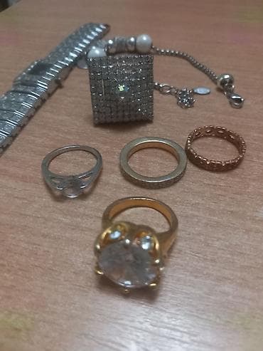 Watches: Set nakita – elegantni komadi sa kamenčićima - Ručni sat sa širokom — 2