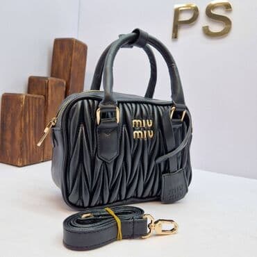 miu miu cizmice: Elegantna torbica, Miu Miu, Materijal: Koža — 7