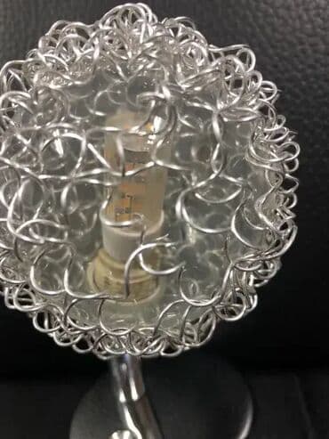 plafonske lampe: Zidna lampa, bоја - Srebrna, Upotrebljenо — 9