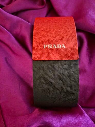 Naočare: Naočare za sunce, Prada, bоја - Zlatna — 2