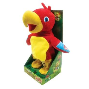 igračka koja ponavlja reči: 🦜NEŠTO NOVO 🥰🦜 BRBLJIVI PAPAGAJ 🥰PLIŠANI PAPAGAJ KIKI ponavlja za — 1