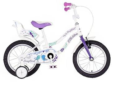 hot wheels hobotnica: Bicikl kids Visitor Songbird 16" 9" V-brake + kontra, za visinu deteta — 2