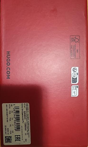 ženski novčanici mona novcanici outlet: HUGO ženski novčanik – crni - Model sa metalnim HUGO logoom na — 5