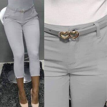 pantalone i kosulje za punije dame: Hit pantalone za vitkiji i puniji stas u puno lepih boja - cena 2300 — 5