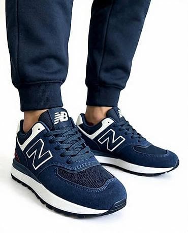 New Balance patike – tamnoplave - Klasičan NB dizajn sa velikim „N“