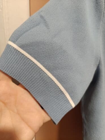 c a tunike: H&M, S (EU 36), Poliester, bоја - Svetloplava — 8