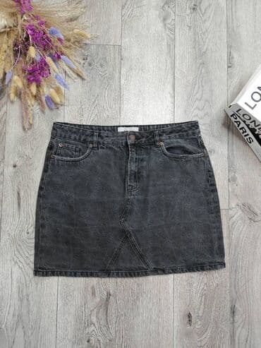 novogodisnje pidzame za odrasle: Denim Teksas suknjica Veličina L Struk po 40 cm Dužina 42 cm Za sve — 3