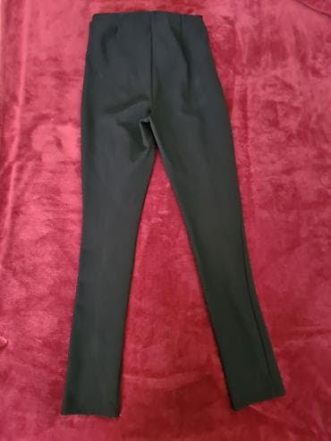 Odeća za skijanje: ZARA muške pantalone – model slim fit - Boja: crna - Kroj: uski/ — 2