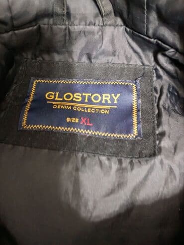 Pantalone: Jakna za prelazni period, Pamuk, XL, Glo-Story, bоја - Crna — 6